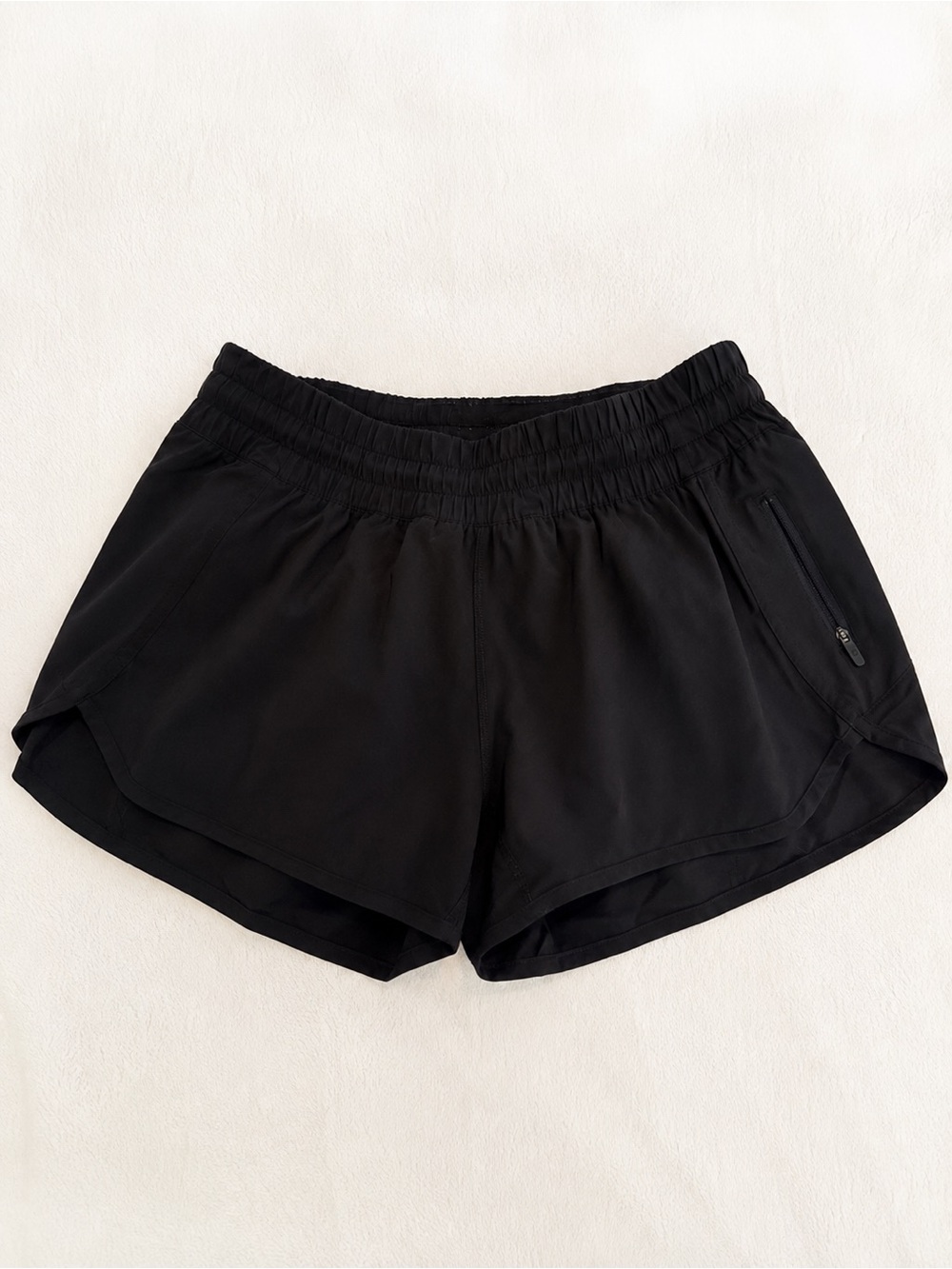 Size 10 Black Lululemon Tracker Shorts